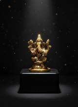 Brass Ganesha Idol