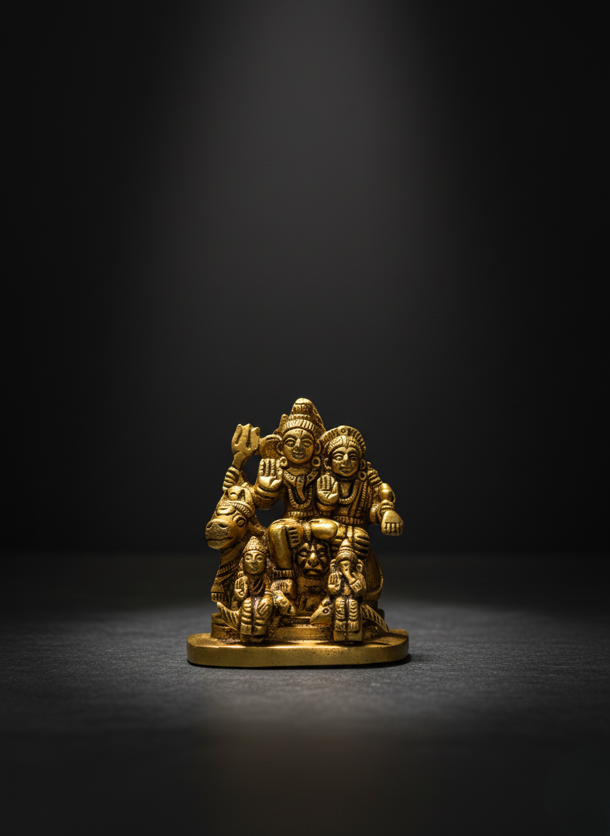 Brass Shiva Parivar Idol