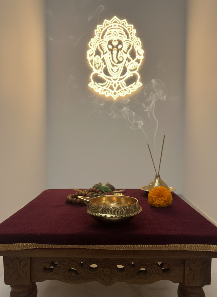 Brass Traditional Pooja Diya