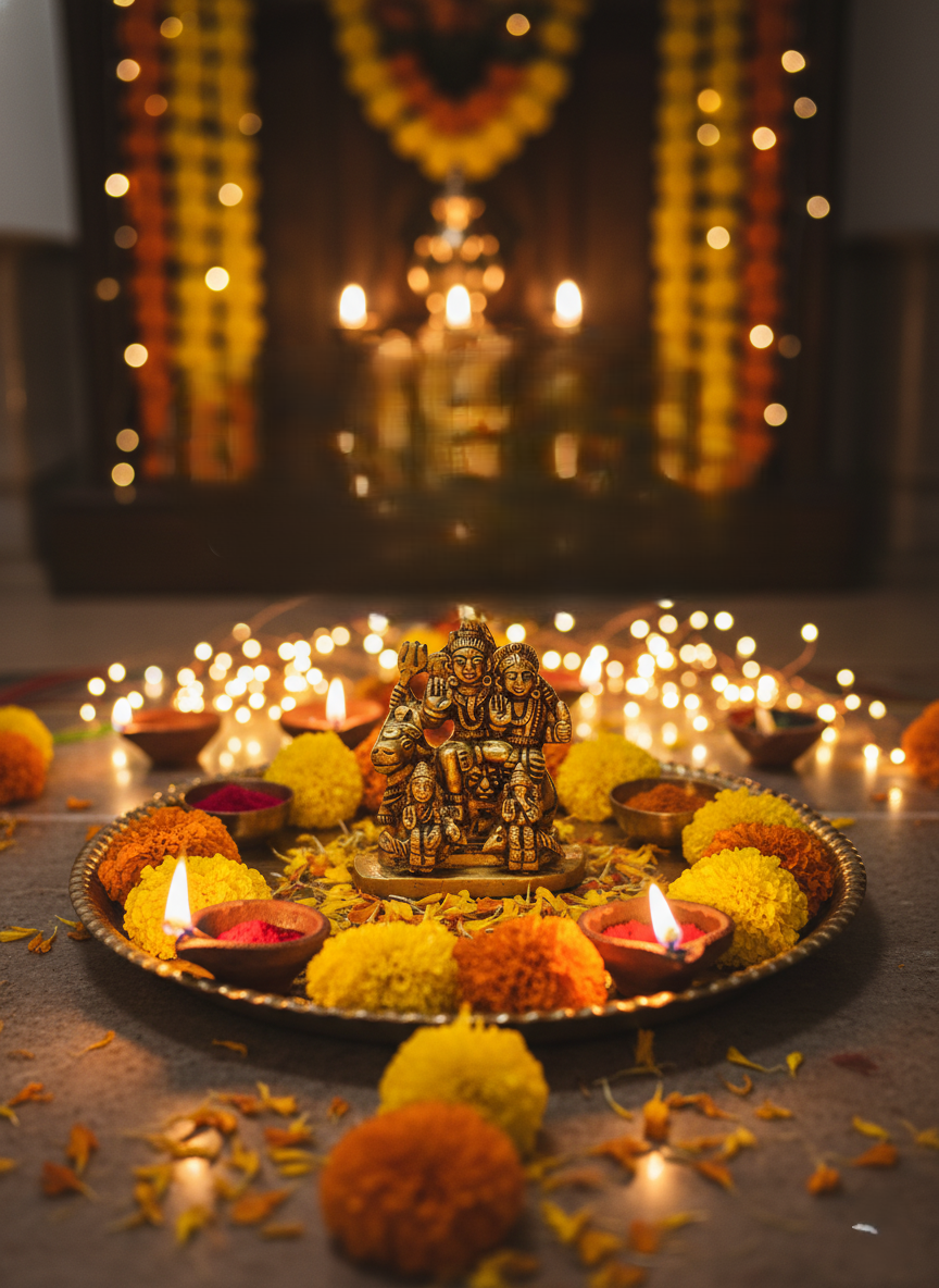 Brass Shiva Parivar Idol